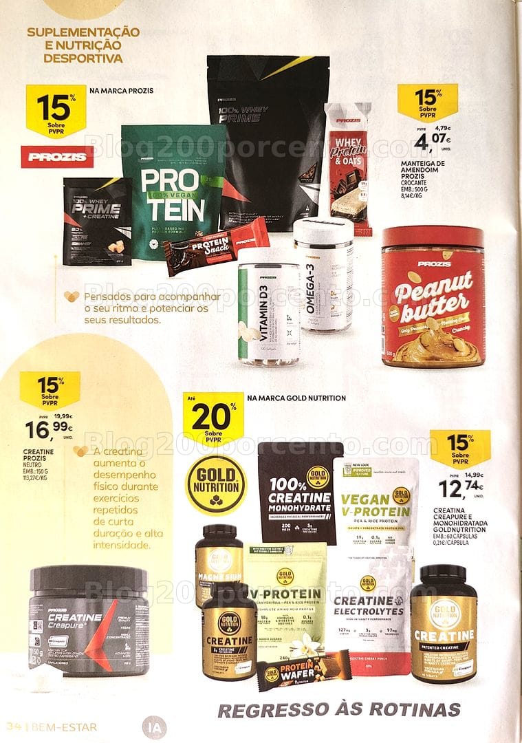 Antevisão Folheto CONTINENTE Bem-Estar Promoções de 20 outubro a 1 novembro